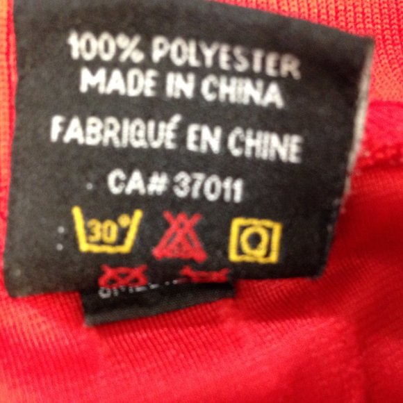 Duos Sport Athletic Shirt Men's Medium Red Black - Picture 4 of 4